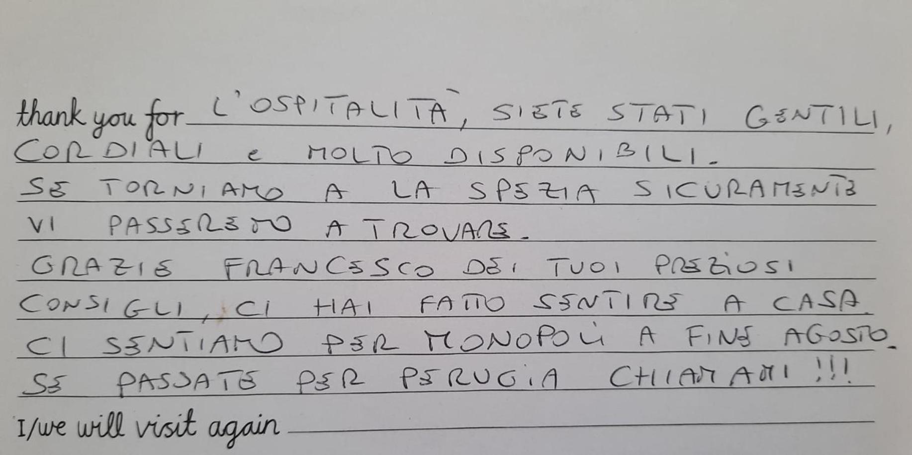Dimora Stella Di Aprile Apartment La Spezia Bagian luar foto